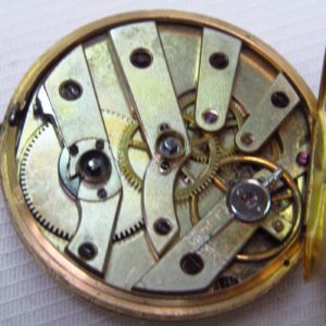 Reloj Suizo de Bolsillo-Colgar, lepine. Ca. 1900