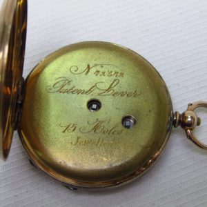 Reloj Suizo de Bolsillo-Colgar, lepine. Ca. 1900
