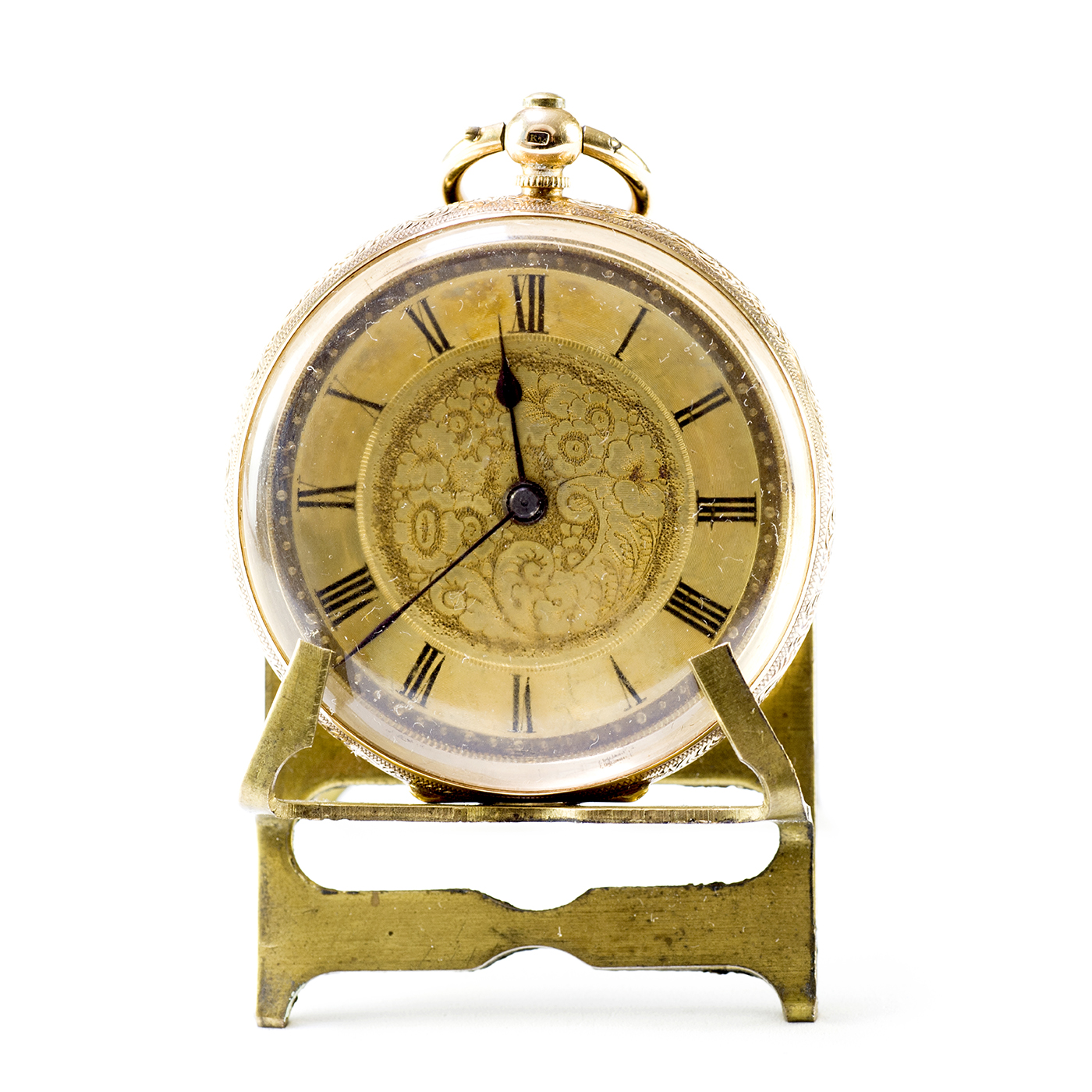 Reloj Suizo de bolsillo-colgar, lepine. Suiza, ca. 1890.