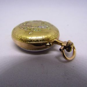 Reloj Suizo de Bolsillo-Colgar, Lepine y remontoir. Suiza. Ca. 1900