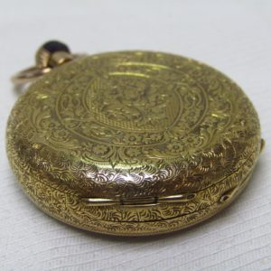 Reloj Suizo de Bolsillo-colgar, lepine y remontoir. Suiza, ca. 1900.