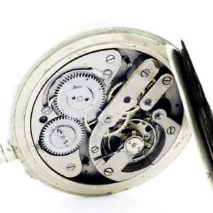 Reloj Suizo de Bolsillo, Lepine, Remontoir, Erótico, Automatón. Suiza, ca. 1900