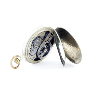 Reloj Suizo de Bolsillo, Lepine, Remontoir, Erótico, Automatón. Suiza, ca. 1900