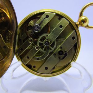 Reloj Suizo de Bolsillo, lepine y remontoir. Ca. 1890