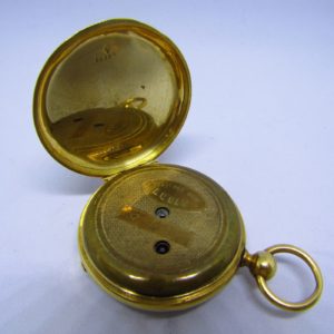 Reloj Suizo de Bolsillo, lepine y remontoir. Ca. 1890