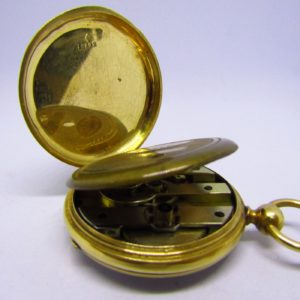 Reloj Suizo de Bolsillo, lepine y remontoir. Ca. 1890