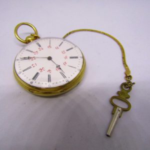Reloj Suizo de Bolsillo, lepine y remontoir. Ca. 1890