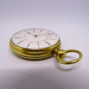 Reloj Suizo de Bolsillo, lepine y remontoir. Ca. 1890