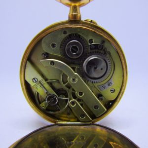 Reloj Suizo de Bolsillo, Lepine y Remontoir. Ca. 1900.