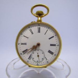 Reloj Suizo de Bolsillo, Lepine y Remontoir. Ca. 1900.