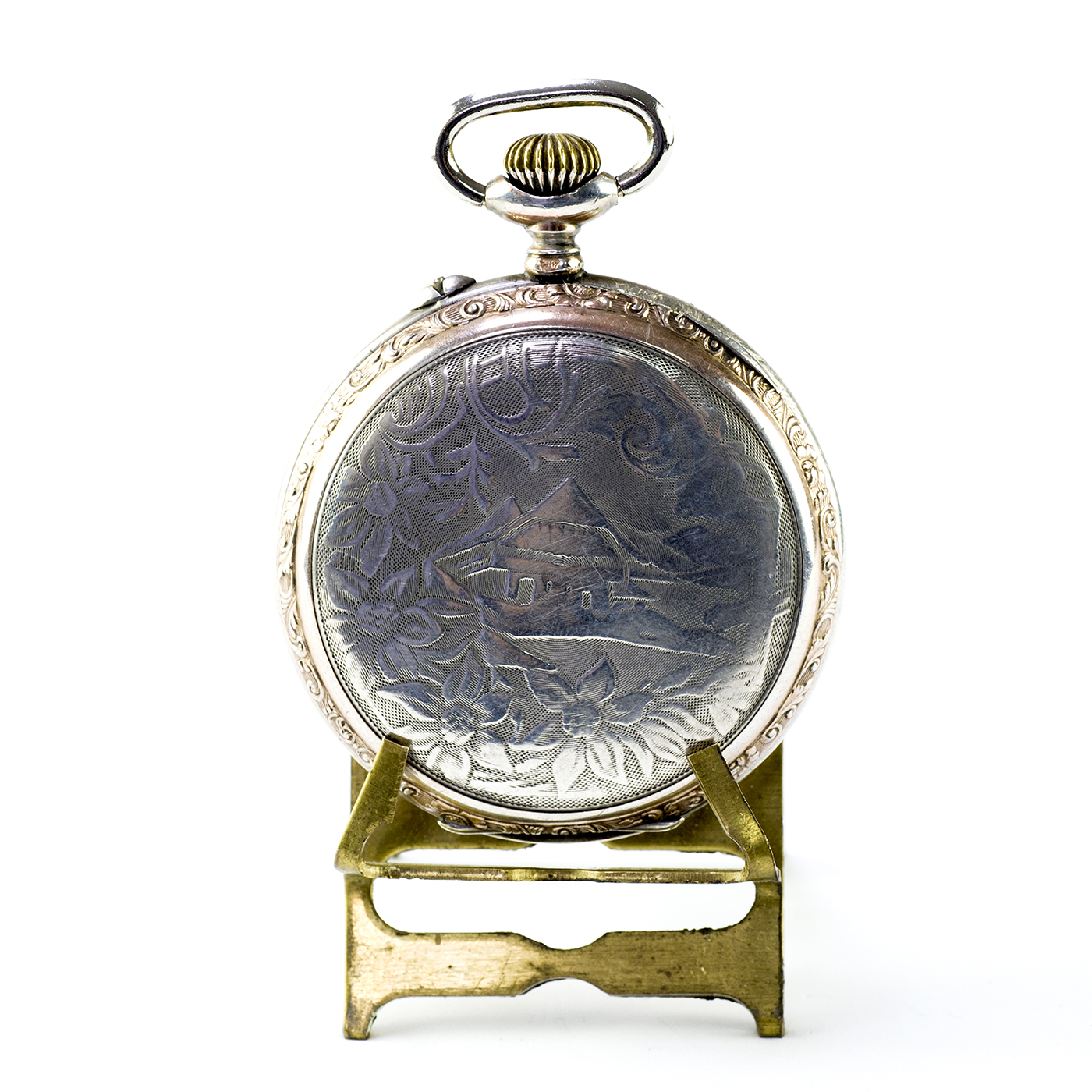 Reloj suizo de bolsillo, lepine y remontoir. Suiza, ca. 1890. Reloj suizo de bolsillo, lepine y remontoir. Suiza, ca. 1890.