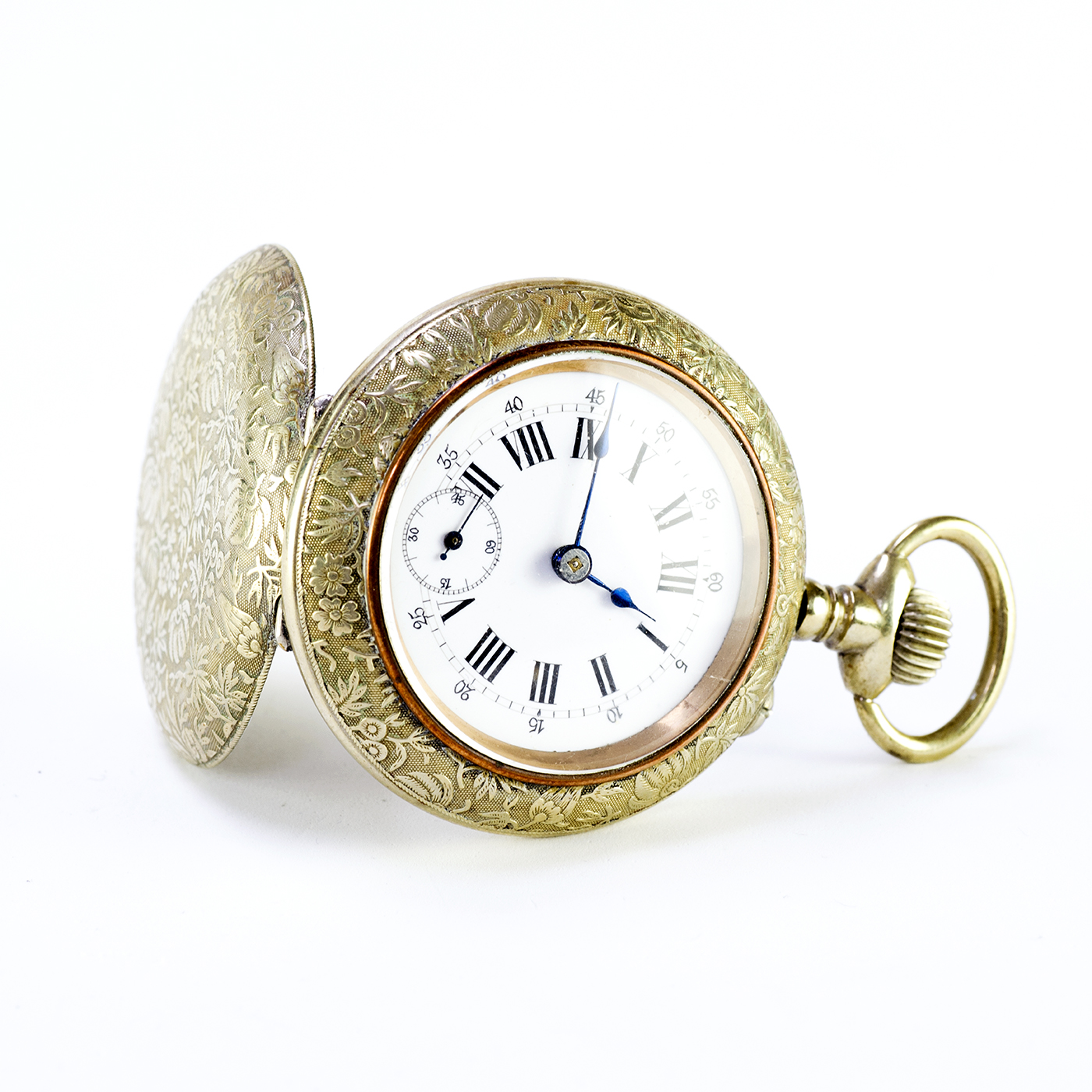 Reloj Suizo de Bolsillo, lepine y remontoir. Suiza, ca. 1900. Reloj Suizo de Bolsillo, lepine y remontoir. Suiza, ca. 1900.