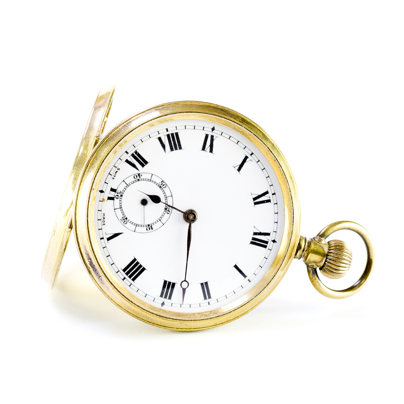 Reloj Suizo de Bolsillo, lepine y remontoir. Suiza, ca. 1910. Reloj Suizo de Bolsillo, lepine y remontoir. Suiza, ca. 1910.