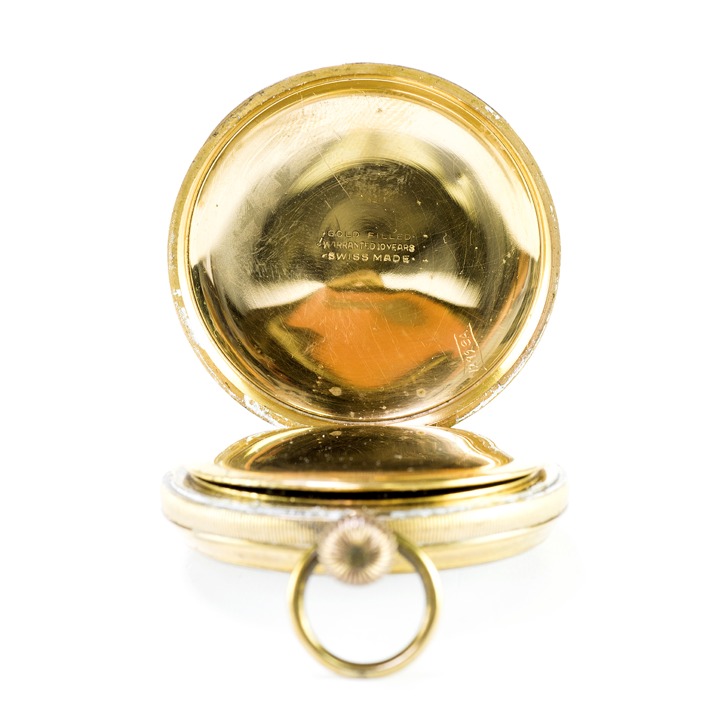 Reloj Suizo de Bolsillo, lepine y remontoir. Suiza, ca. 1910. Reloj Suizo de Bolsillo, lepine y remontoir. Suiza, ca. 1910.