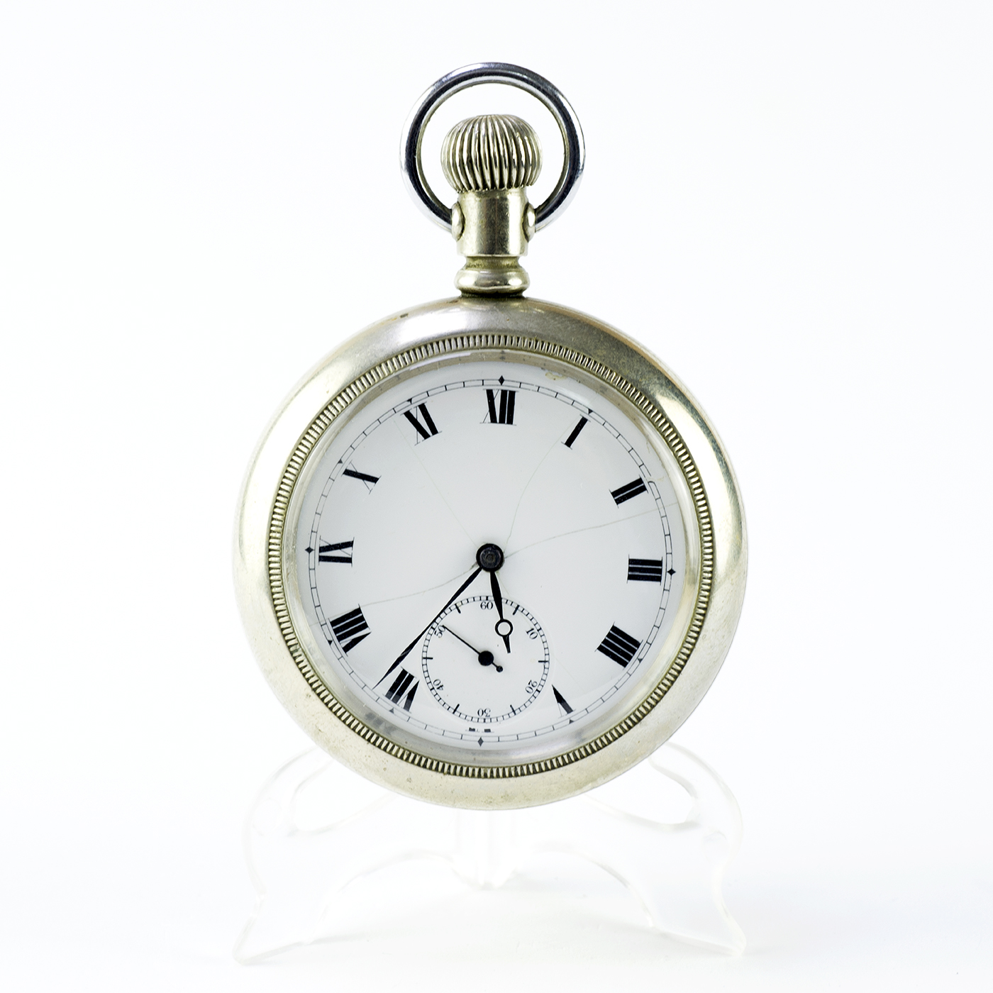 Reloj Suizo de Bolsillo para caballero, Lepine y remontoir. Ca, 1900.