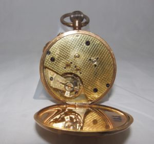 Reloj Suizo de Bolsillo para caballero, lepine y remontoir. Modelo Doctor. Ca. 1890.