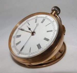 Reloj Suizo de Bolsillo para caballero, lepine y remontoir. Modelo Doctor. Ca. 1890.