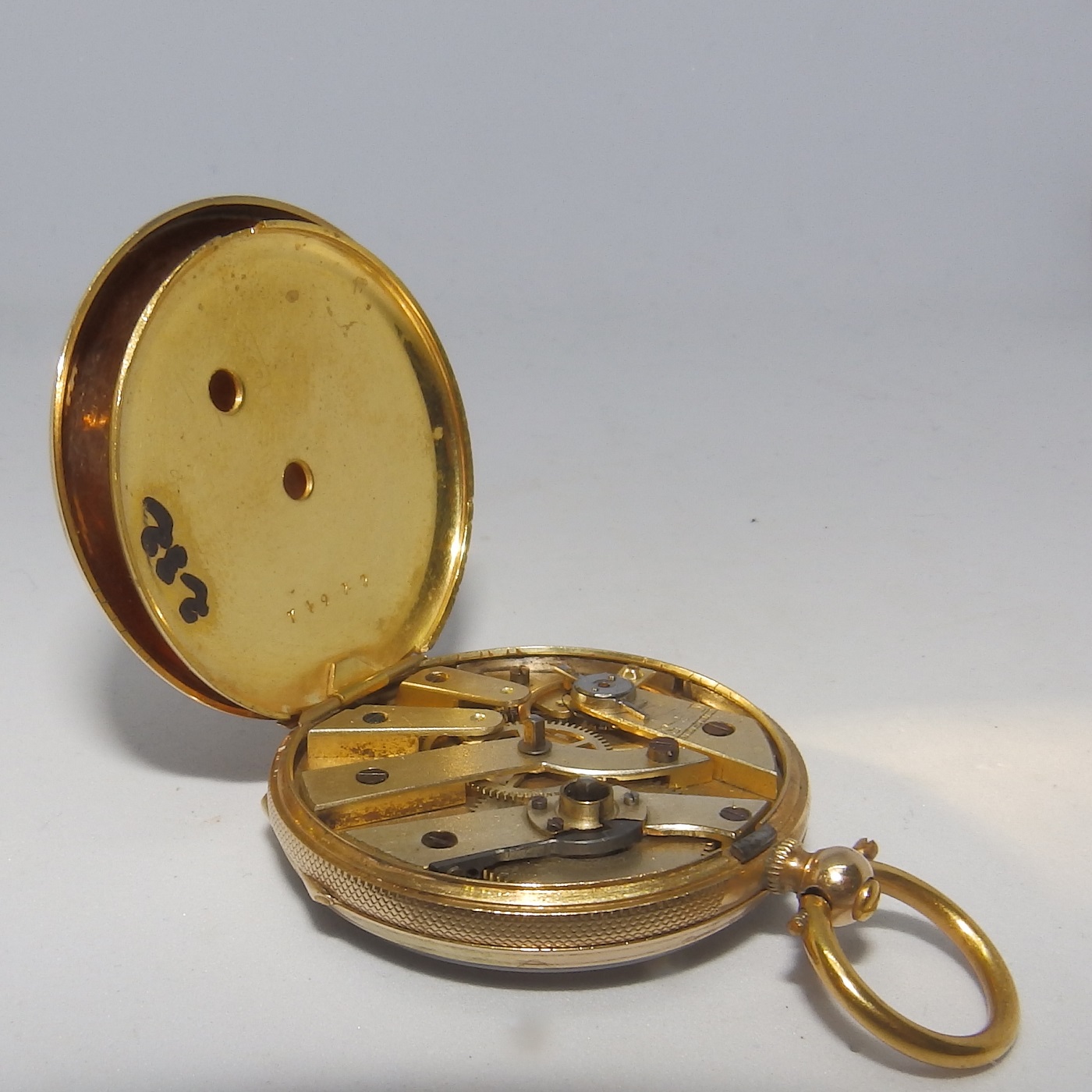 Reloj Suizo de Bolsillo para dama y caballero, lepine. Oro 14k. Ca. 1900. Reloj Suizo de Bolsillo para dama y caballero, lepine. Oro 14k. Ca. 1900.