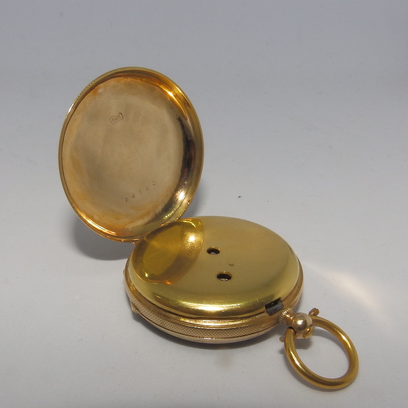 Reloj Suizo de Bolsillo para dama y caballero, lepine. Oro 14k. Ca. 1900. Reloj Suizo de Bolsillo para dama y caballero, lepine. Oro 14k. Ca. 1900.