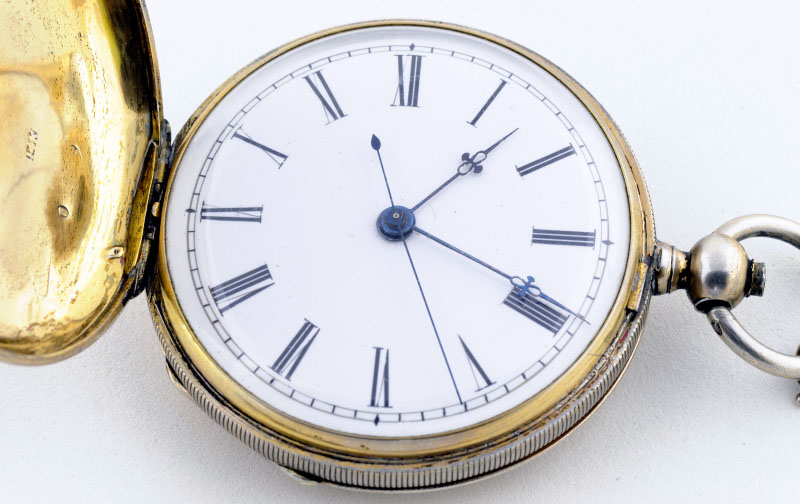 Reloj Suizo de Bolsillo, Saboneta. Ca. 1850. Reloj Suizo de Bolsillo, Saboneta. Ca. 1850.