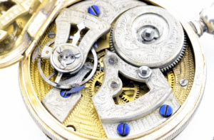 Reloj Suizo de Bolsillo, Saboneta. Ca. 1850.