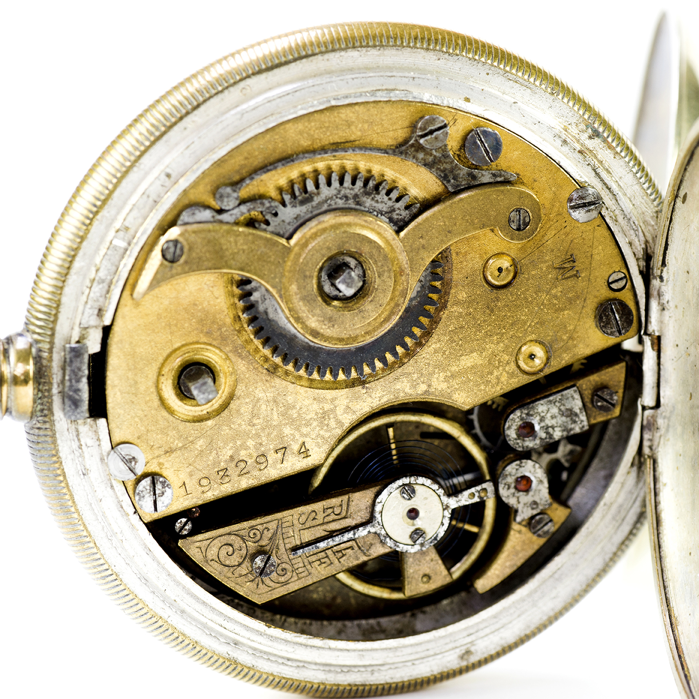 Reloj Suizo de Bolsillo, saboneta, para mercado turco, Suiza, ca. 1890 Reloj Suizo de Bolsillo, saboneta, para mercado turco, Suiza, ca. 1890