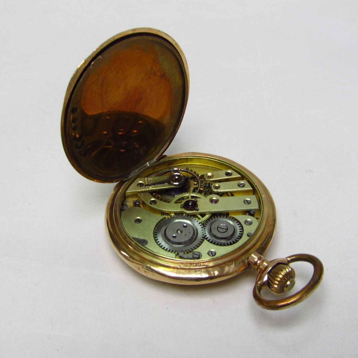 Reloj Suizo de bolsillo, saboneta y remontoir. Ca. 1890. Reloj Suizo de bolsillo, saboneta y remontoir. Ca. 1890.