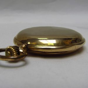 Reloj Suizo de bolsillo, saboneta y remontoir. Ca. 1890.