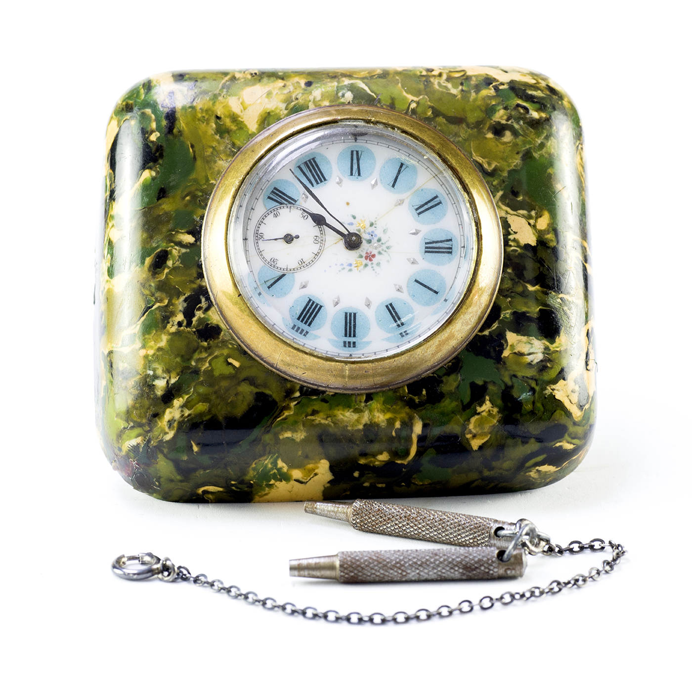 Reloj Suizo de Bolsillo-Sobremesa. Ca. 1900 Reloj Suizo de Bolsillo-Sobremesa. Ca. 1900