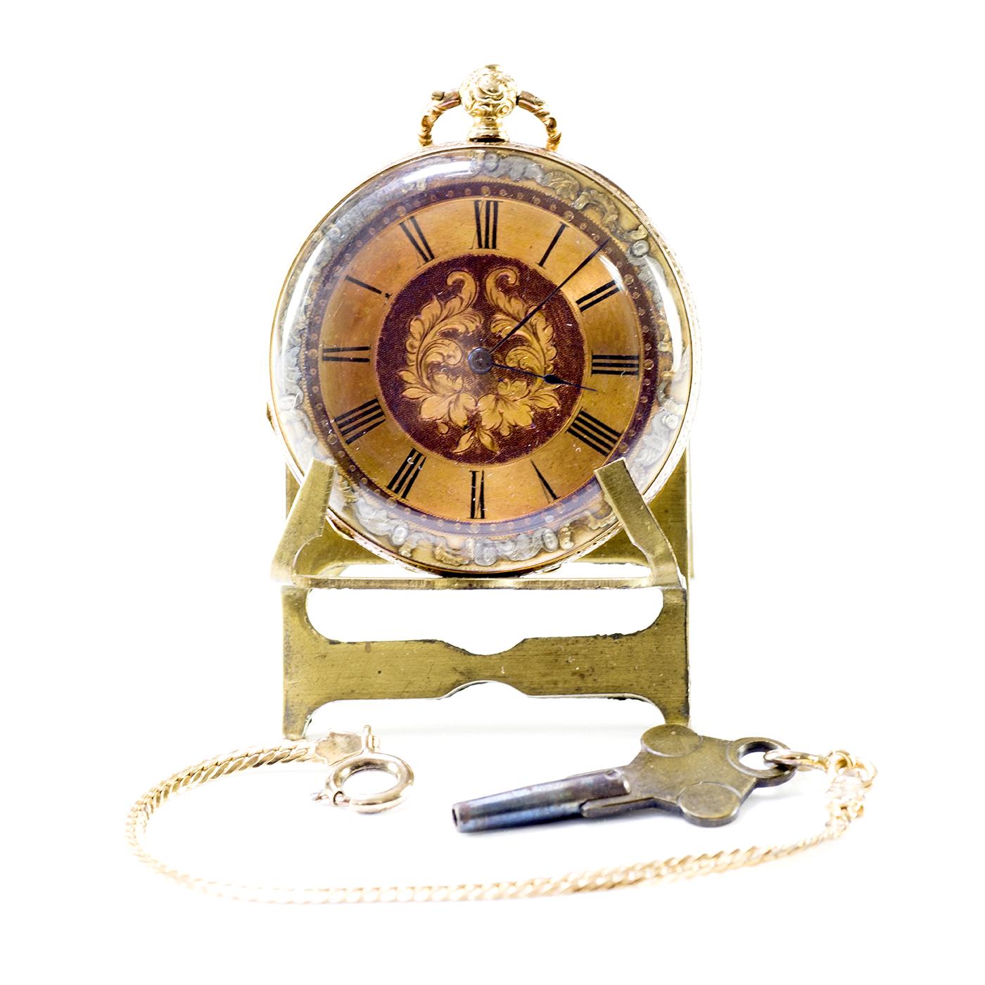 Reloj Suizo de Bolsillo Unisex, Lepine. Suiza, ca. 1890. Reloj Suizo de Bolsillo Unisex, Lepine. Suiza, ca. 1890.