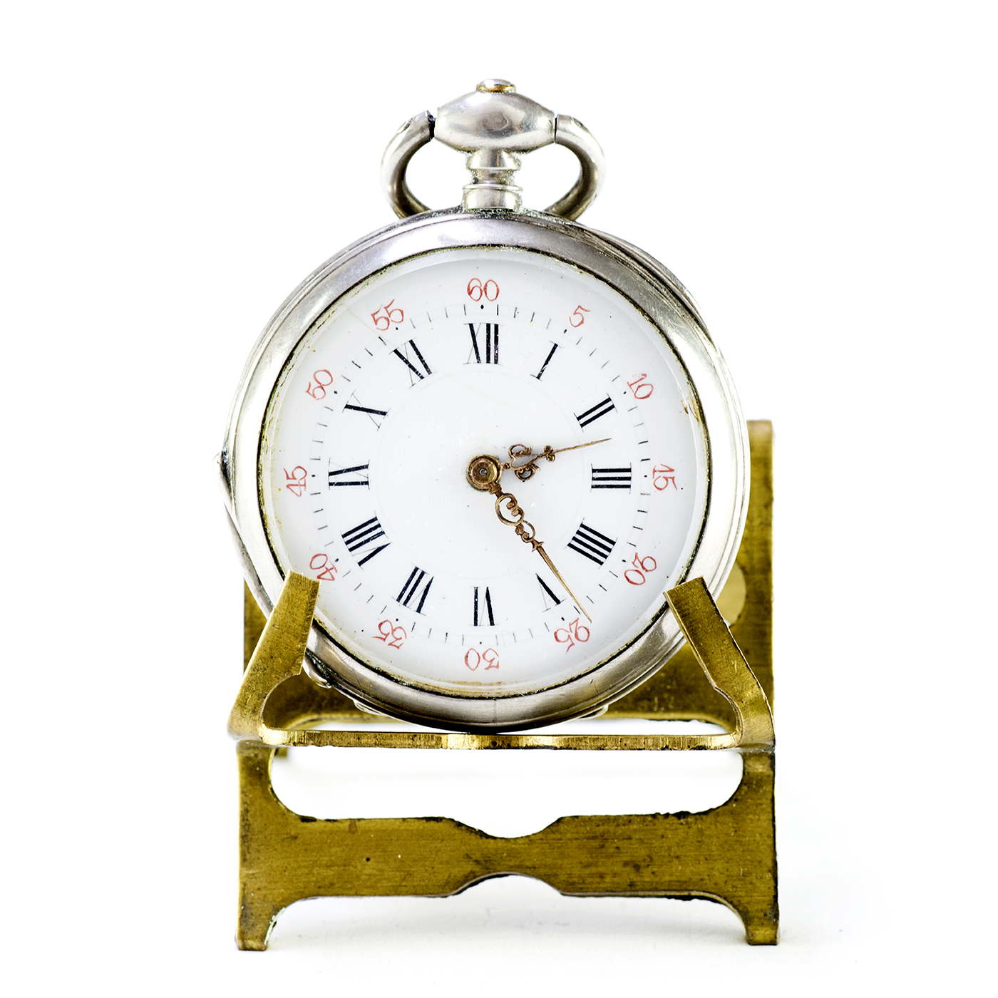 Reloj Suizo de Colgar, lepine. Ca. 1900.