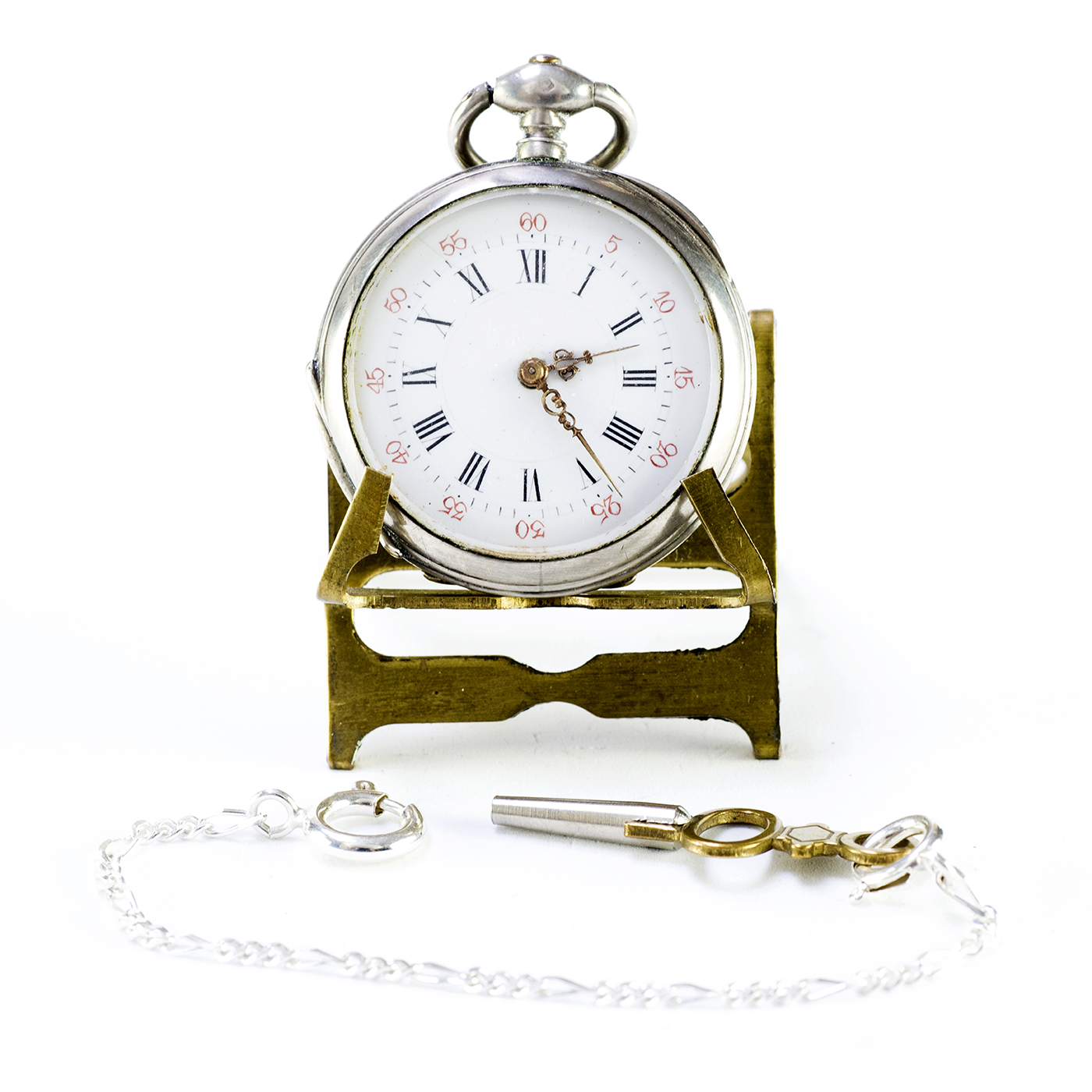 Reloj Suizo de Colgar, lepine. Ca. 1900. Reloj Suizo de Colgar, lepine. Ca. 1900.