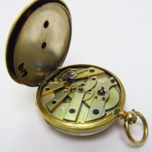 Reloj Suizo de Colgar, lepine. Ca. 1900