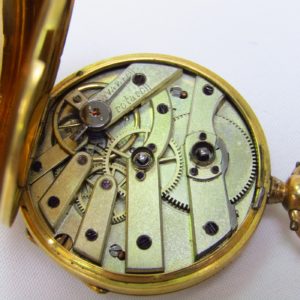 Reloj Suizo de Colgar, lepine. Ca. 1900