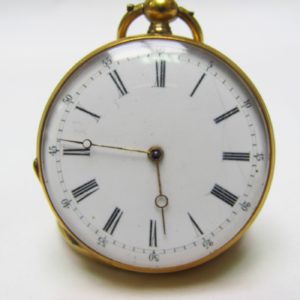 Reloj Suizo de Colgar, lepine. Ca. 1900