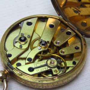 Reloj Suizo de Colgar, lepine. Ca. 1900