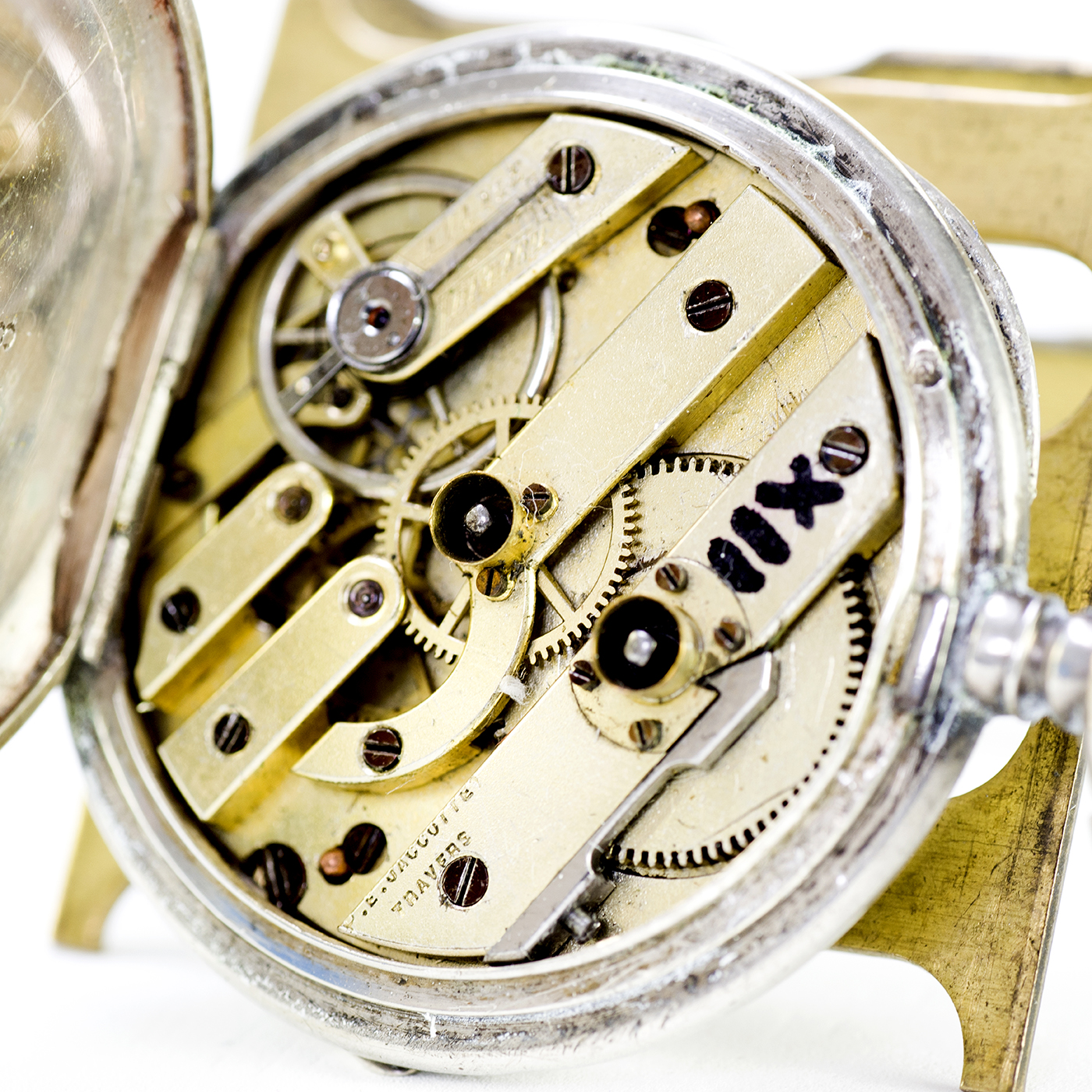 Reloj Suizo de Colgar, lepine. Ca. 1900. Reloj Suizo de Colgar, lepine. Ca. 1900.