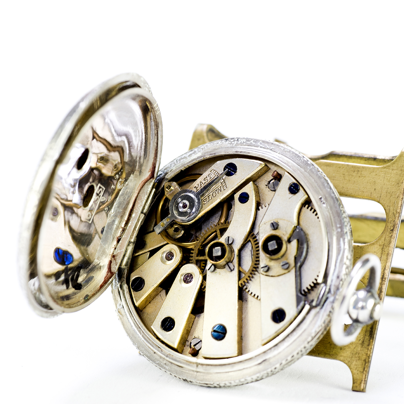 Reloj Suizo de Colgar, lepine. Ca. 1900. Reloj Suizo de Colgar, lepine. Ca. 1900.