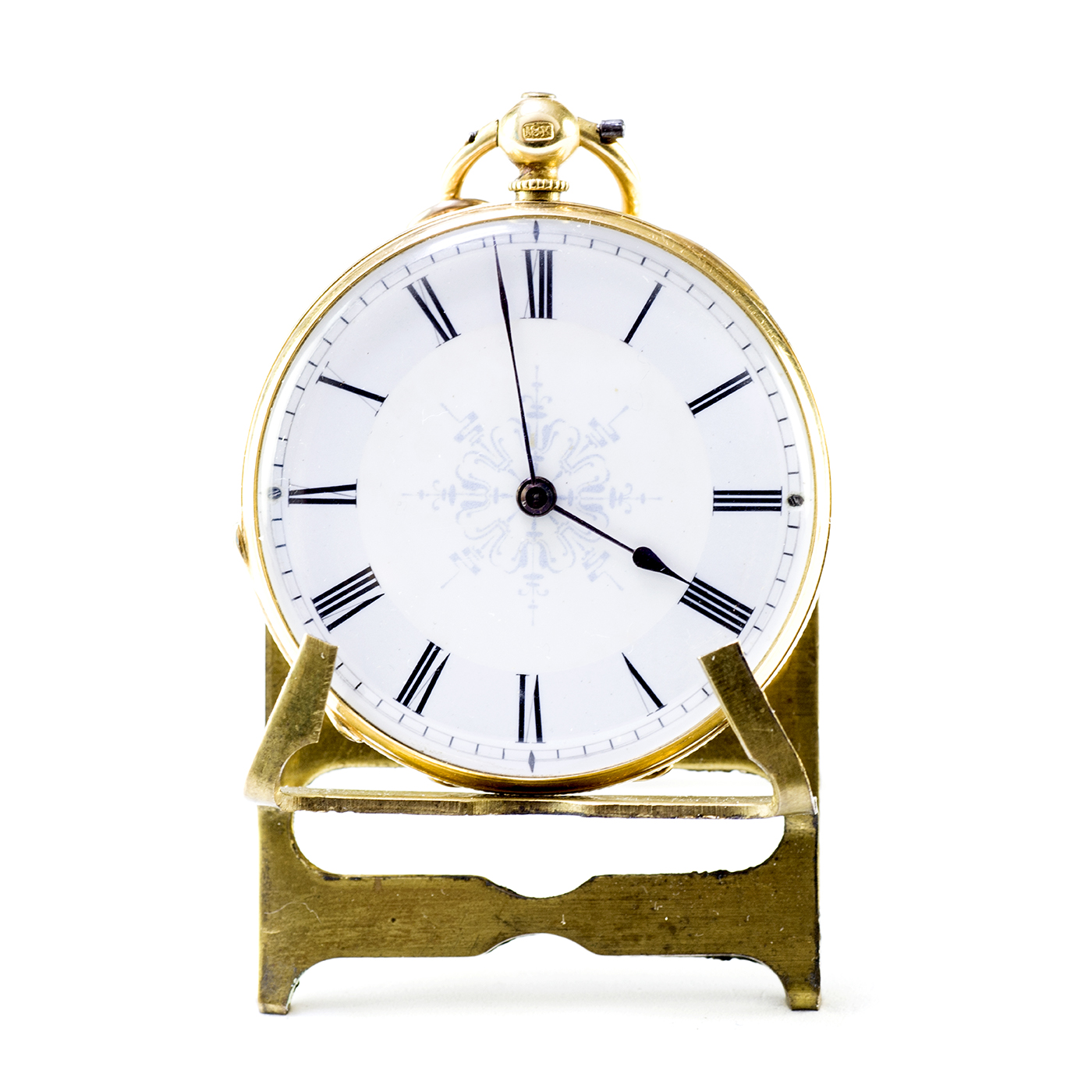 Reloj Suizo de colgar, lepine. Suiza, ca. 1890.