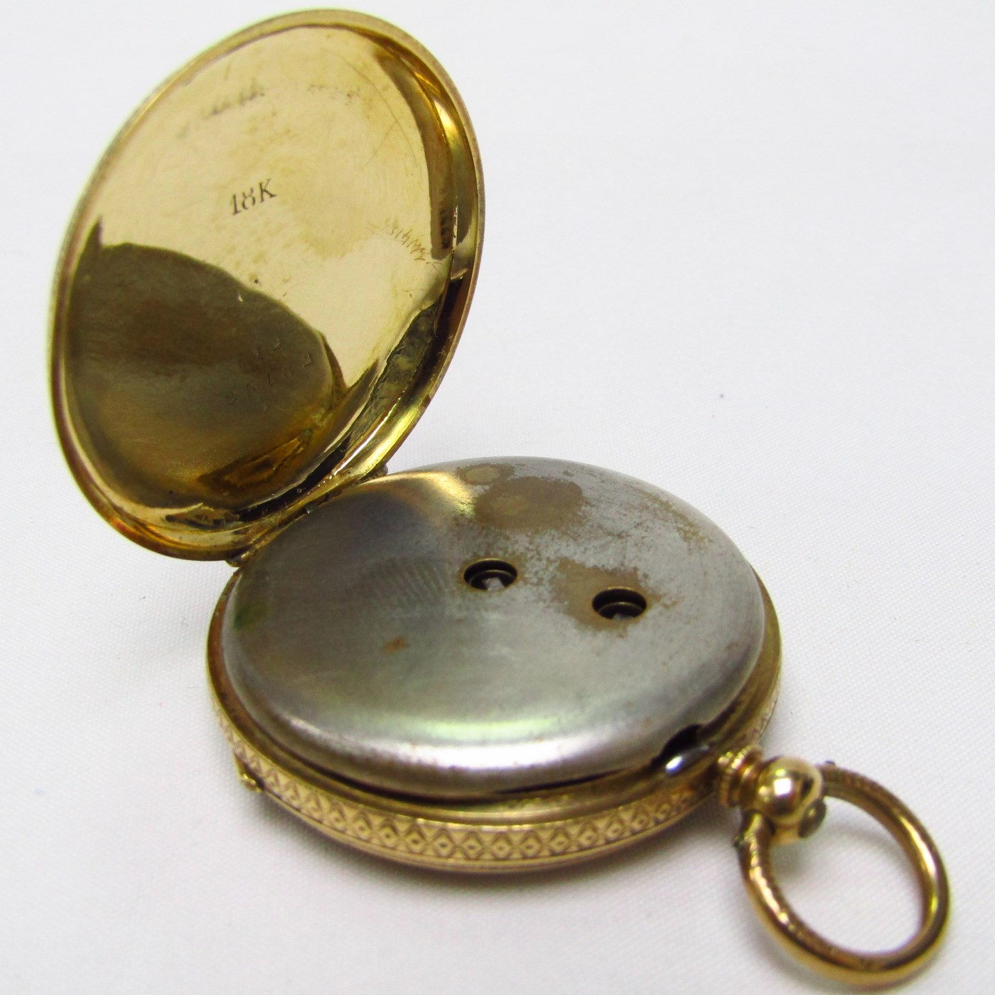 Reloj Suizo de colgar, lepine. Suiza, ca. 1900. Reloj Suizo de colgar, lepine. Suiza, ca. 1900.