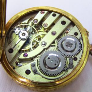 Reloj Suizo de Colgar, lepine y remontoir. Ca. 1900