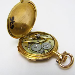 Reloj Suizo de Colgar, lepine y remontoir. Ca. 1900