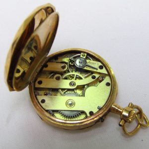 Reloj Suizo de Colgar, lepine y remontoir. Ca. 1900