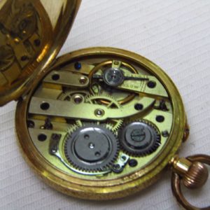 Reloj Suizo de Colgar, lepine y remontoir. Ca. 1900
