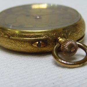 Reloj Suizo de Colgar, lepine y remontoir. Ca. 1900