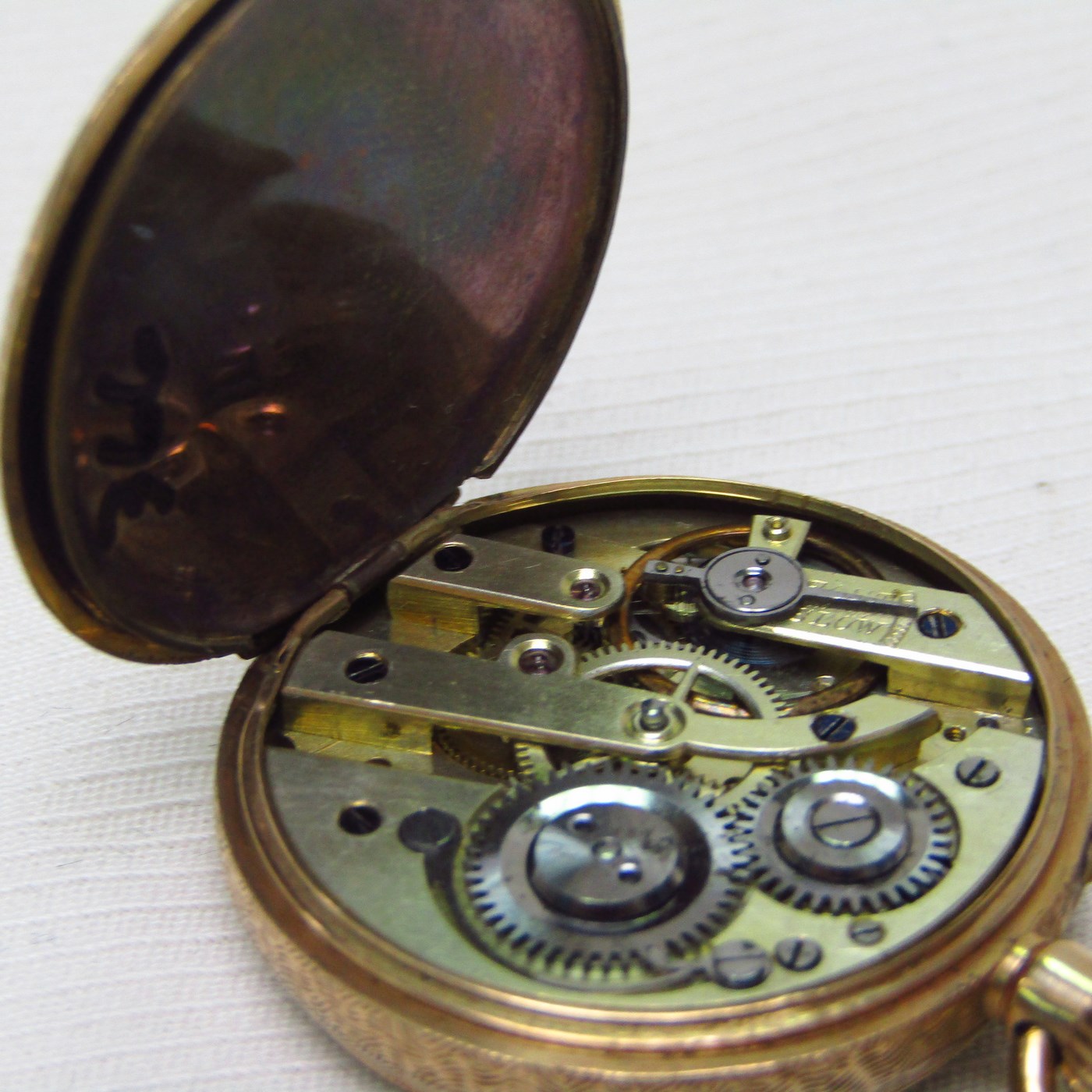 Reloj Suizo de colgar, lepine y remontoir. Oro 14k. Suiza, ca. 1900 Reloj Suizo de colgar, lepine y remontoir. Oro 14k. Suiza, ca. 1900
