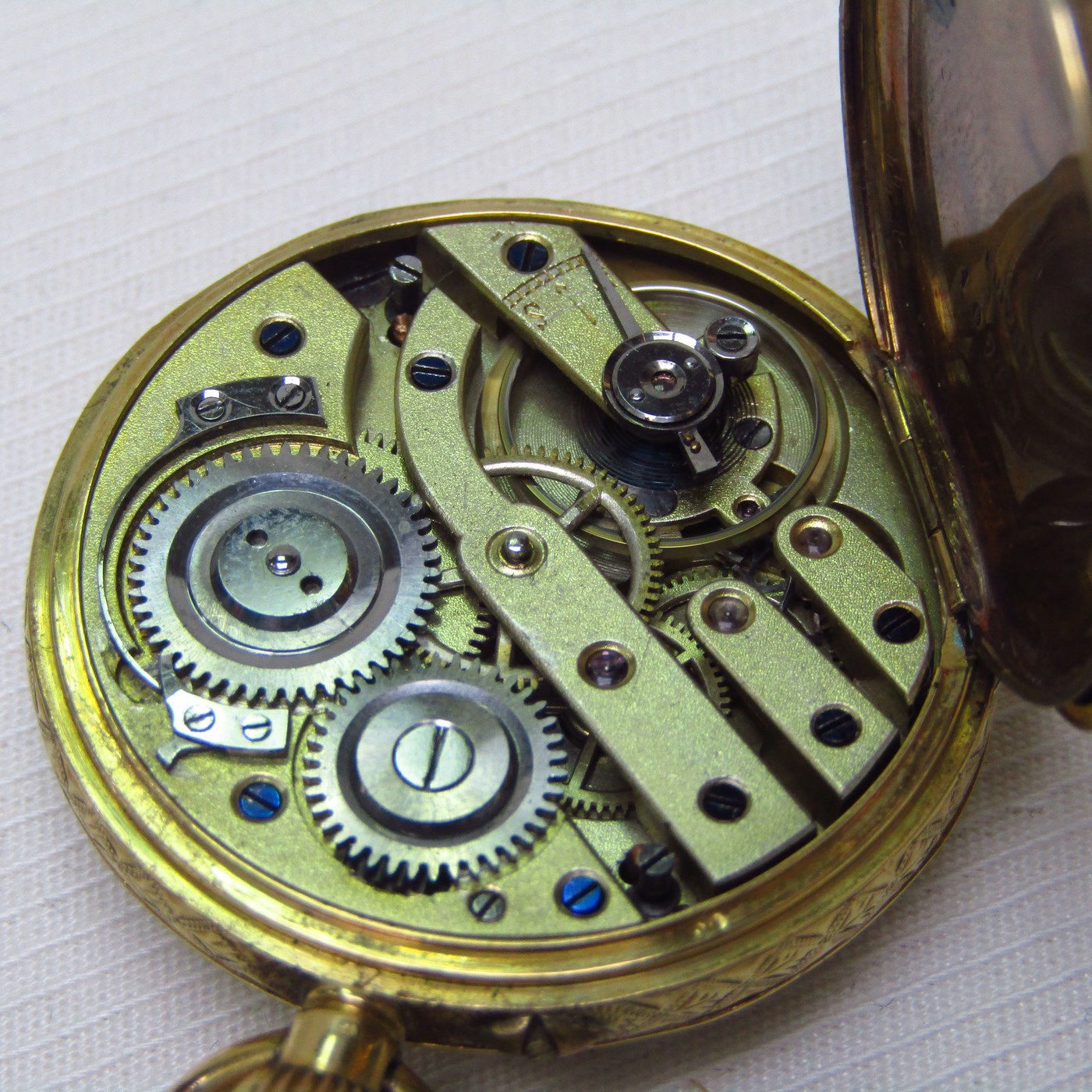 Reloj Suizo de colgar, lepine y remontoir. Oro 18k. Suiza, ca. 1900 Reloj Suizo de colgar, lepine y remontoir. Oro 18k. Suiza, ca. 1900