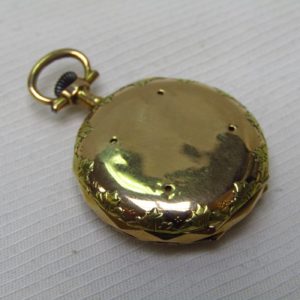 Reloj Suizo de colgar, lepine y remontoir. Oro 18k. Suiza, ca. 1900