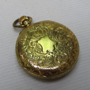 Reloj Suizo de colgar, lepine y remontoir. Oro 18k. Suiza, ca. 1900