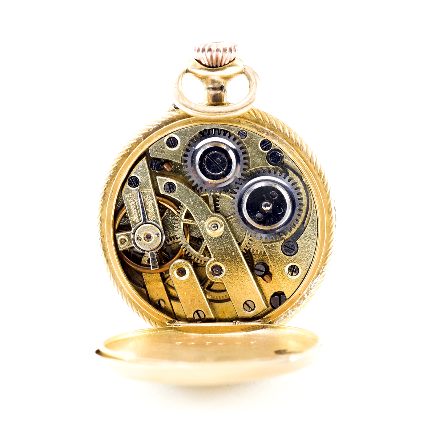 Reloj Suizo de colgar, lepine y remontoir. Suiza, Ca.1890. Reloj Suizo de colgar, lepine y remontoir. Suiza, Ca.1890.